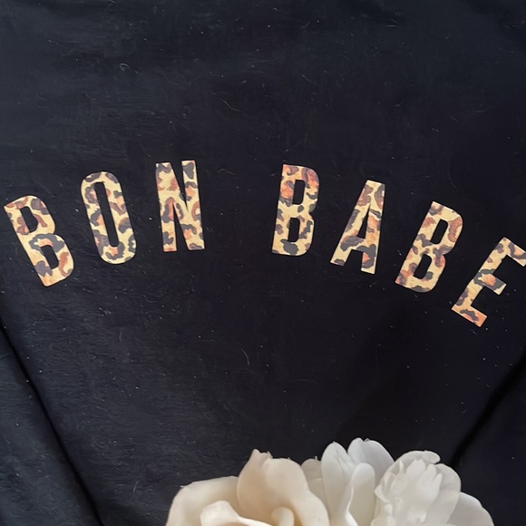 Crew Neck Bon Babe Sweater - Picture 2 of 2